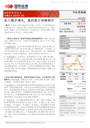 收入稳步增长，盈利能力持续提升