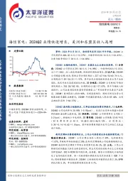 海信家电:2024Q2业绩快速增长,美洲和东盟区收入高增