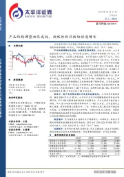 产品结构调整初见成效，战略性新兴板块快速增长