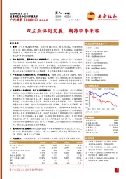 2024中报点评:双主业协同发展,期待旺季来临