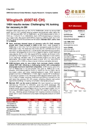 1H24 results review: Challenging 1H; looking for recovery in 2H