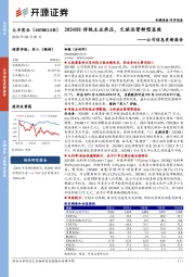公司信息更新报告:2024H1传统主业承压,文旅运营转型显效