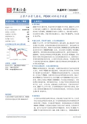 主营产品景气磨底，PEKK材料逐步放量