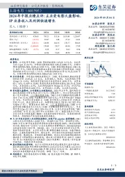 2024年中报业绩点评:主业受电影大盘影响,IP业务收入及利润快速增长