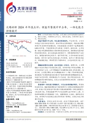 天赐材料2024半年报点评:锂盐外售提升市占率,一体化能力持续提升