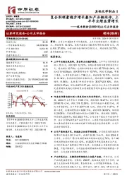 公司点评报告:复合剂销量稳步增长叠加产业链延伸,上半年业绩显著增长