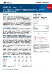 2024中报点评：制剂盈利下滑叠加股权投资亏损，上半年归母净利润同比-426%