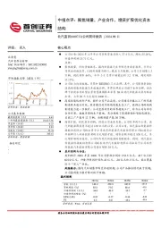 公司简评报告：中报点评，聚焦销量，产业合作，增资扩股优化资本结构