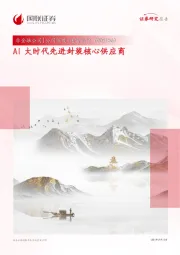 AI大时代先进封装核心供应商
