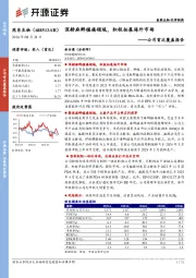 公司首次覆盖报告：深耕麻醉镇痛领域，积极拓展海外市场