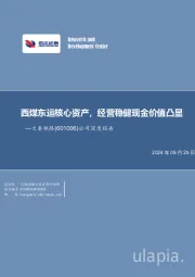 公司深度报告:西煤东运核心资产,经营稳健现金价值凸显