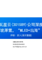 公司深度：超高清视频长坡厚雪，“MLED+出海”强化成长动力