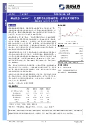 公司点评:巴基斯坦电价影响有限,全年出货目标不改