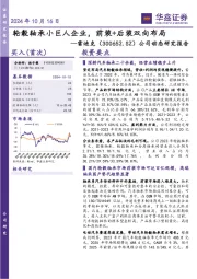 公司动态研究报告:轮毂轴承小巨人企业,前装+后装双向布局