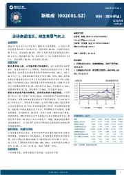 业绩高速增长,维生素景气向上