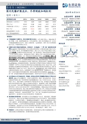 国内民爆矿服龙头,尽享财政加码红利
