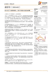 国内承压下业绩稳健增长,国际市场稳步拓展贡献增量