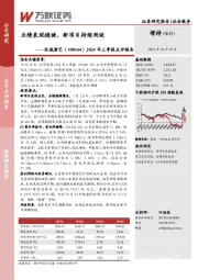 2024年三季报点评报告:业绩表现稳健,新项目持续爬坡