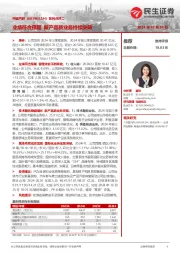 系列点评二:业绩符合预期 新产品新业务持续突破