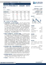 2024年三季报业绩点评:业绩高增,存算齐发力