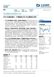 3Q24业绩高增长，多领域发力打开长期增长空间