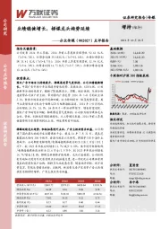 点评报告：业绩稳健增长，梯媒龙头趋势延续