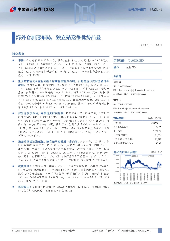 海外仓加速布局，独立站竞争优势凸显