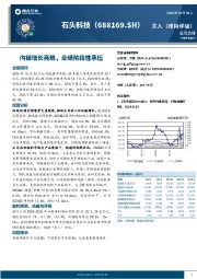 内销增长亮眼,业绩阶段性承压