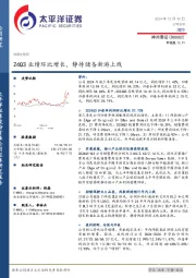 24Q3业绩环比增长，静待储备新游上线