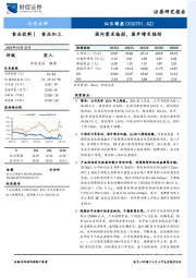 2024年三季报点评：国内需求偏弱，国外增长强劲