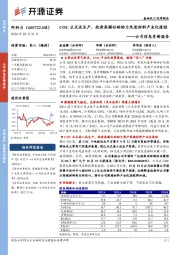 公司信息更新报告:COC正式试生产,政府高额补助助力先进材料产业化进程
