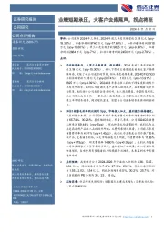 业绩短期承压，大客户去库尾声，拐点将至
