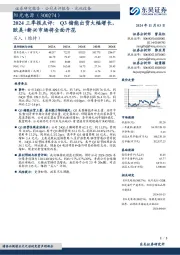 2024三季报点评:Q3储能出货大幅增长,欧美+新兴市场将全面开花