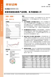 政策刺激叠加强势产品周期，单月销量破50万