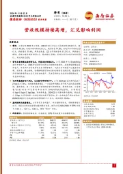 2024年三季报点评：营收规模持续高增，汇兑影响利润