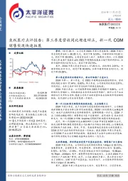 鱼跃医疗点评报告:第三季度营收同比增速回正,新一代CGM销售实现快速拓展