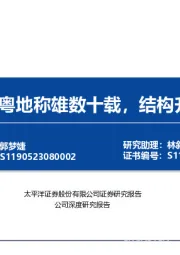 珠江啤酒：粤地称雄数十载，结构升级启新途