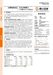 宁水集团2024年三季报点评：业绩短期承压，关注后续潜力