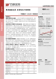 深度报告：聚焦稳健发展 经营韧性不断增强