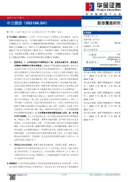 新股覆盖研究：中力股份