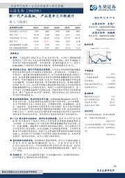 新一代产品获批，产品竞争力不断提升