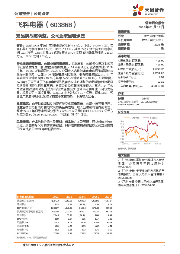 双品牌战略调整，公司业绩显著承压