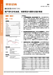 国产替代步伐加速,创新研发与国际化稳步推进