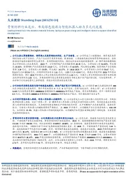骨架材料行业龙头，布局绿色能源与智能机器人助力多元化发展