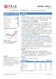 2024业绩点评：业绩稳健增长，AI Agent打开成长空间