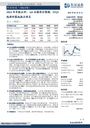 2024年年报点评:Q4业绩符合预期,25Q1起涨价落地拐点将至