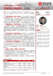 2024年年报点评：结构优化见效，风险处置有力