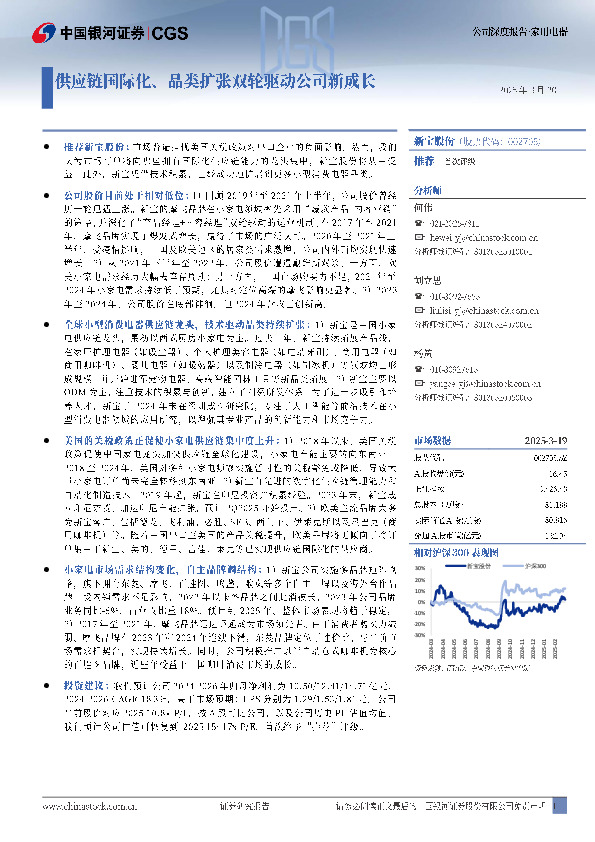 供应链国际化、品类扩张双轮驱动公司新成长