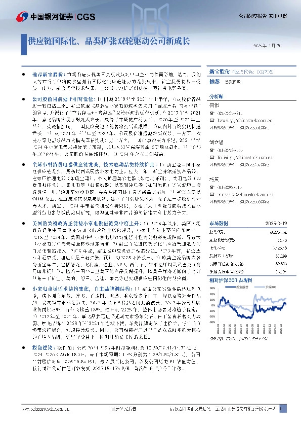 供应链国际化、品类扩张双轮驱动公司新成长