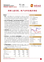 2024年年报点评:深耕儿童用药,新产品研发稳步推进